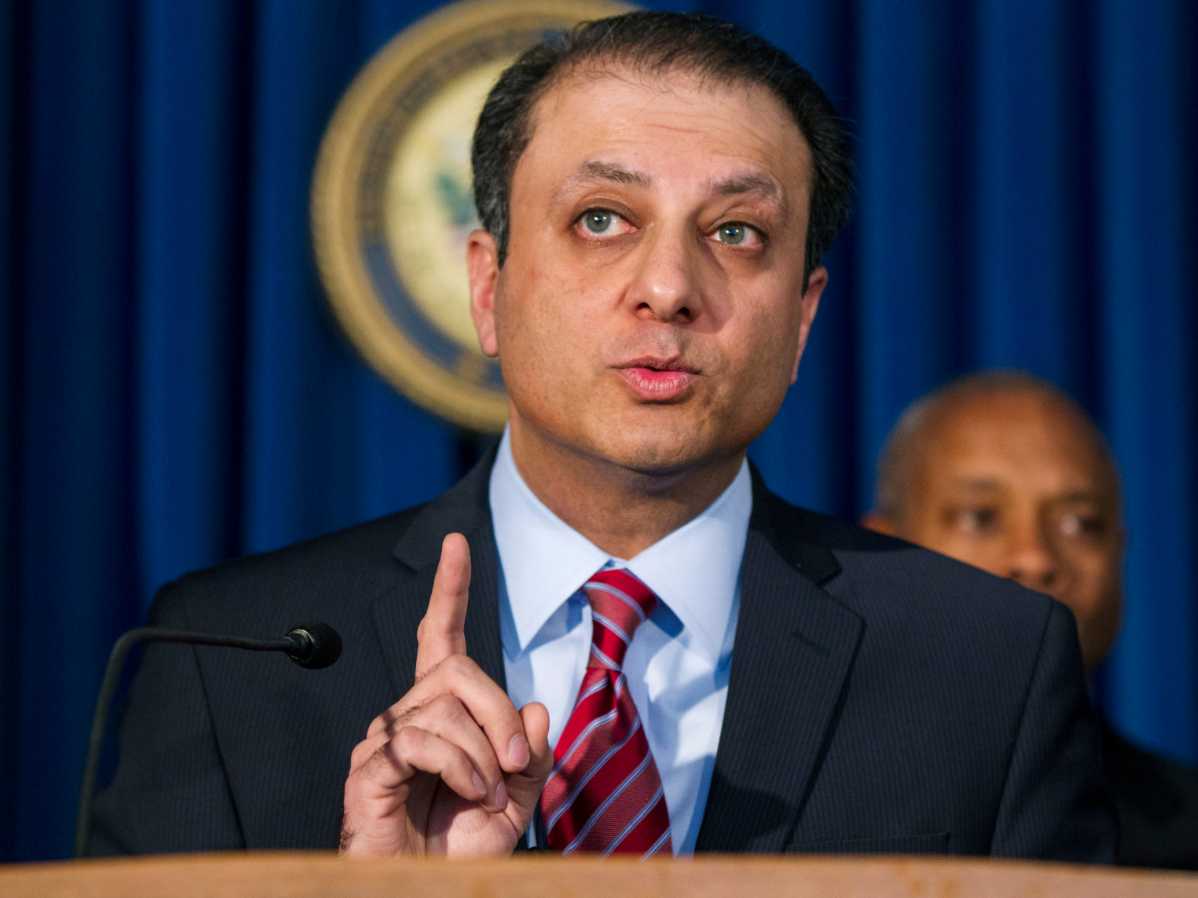 Black Friday Architect Preet Bharara Possible New US AG