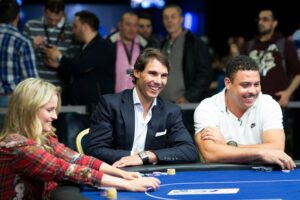 Rafa Nadal and Ronaldo Nazario PokerStars Duel