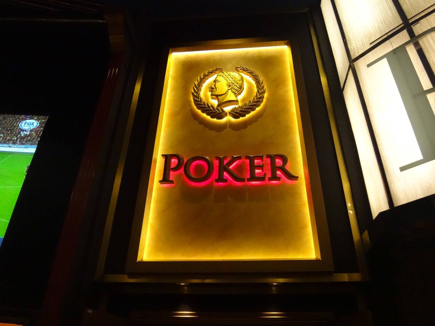 Caesars Palace poker room