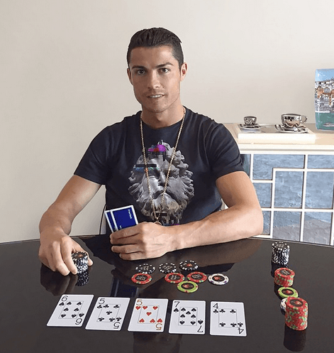 Cristiano Ronaldo PokerStars Team SportStars