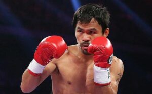 Manny Pacquiao reportedly bets $100,000 in poker game.