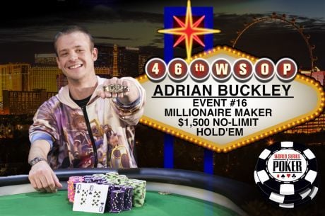 Adrian Buckley WSOP 2015 Millionaire Maker