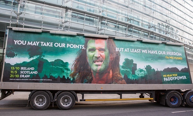 Roy Keane Takes Offense To Paddy Power Ad