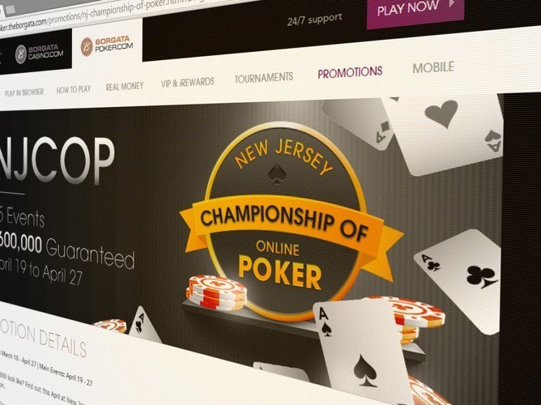 Online Poker in New Jersey Hits All-Time Low, While Online Casino Gaming Thrives