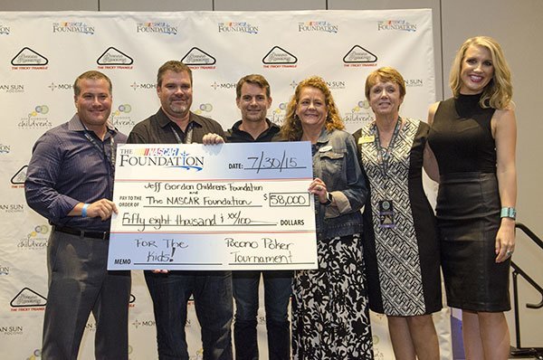 NASCAR Drivers Take Part in Charity Poker Tournament