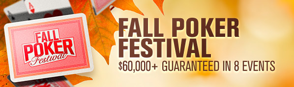 2nd Annual WSOP.com Fall Poker Festival Begins October 25 in New Jersey and Nevada