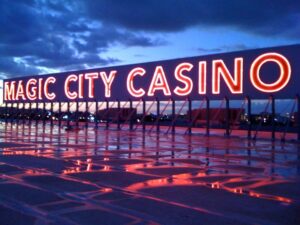 Drunk poker player shot Magic City Casino
