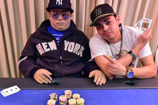 The Ultimate Prop Bet as Friends Prop Up Dead Poker Player for Pics of One Last Hand