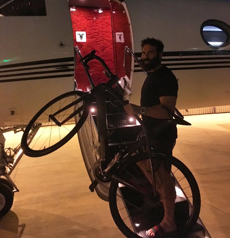 Dan Bilzerian Shaves Legs Ahead of $1.2 Million Cycling Bet
