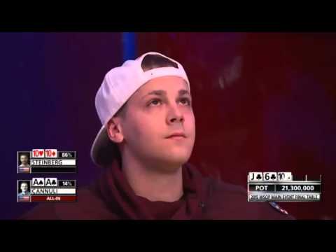 Cannuli busts 6th place in WSOP 2015