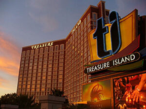 Treasure Island Hotel & Casino poker site.
