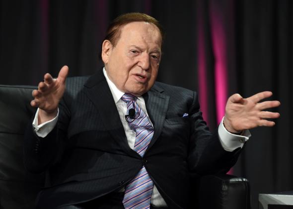Sheldon Adelson Redirects Online Poker Fight to Combat Legalizing Pot