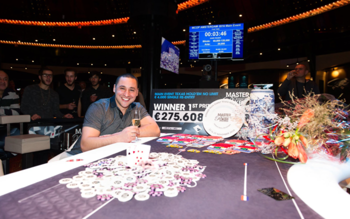 Hakim Zoufri Takes Down 2016 Master Classics of Poker Main Event for $294,661