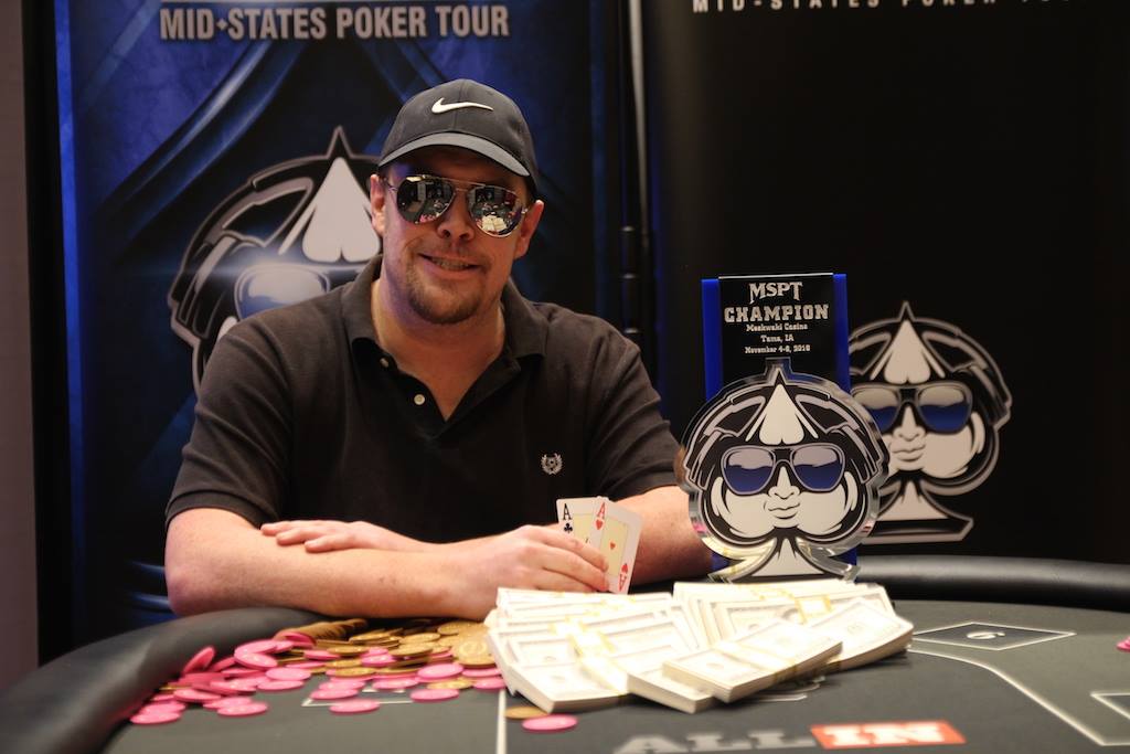 Ken Komberec Wins MSPT Meskwaki for $93,922, Beats 405 Players