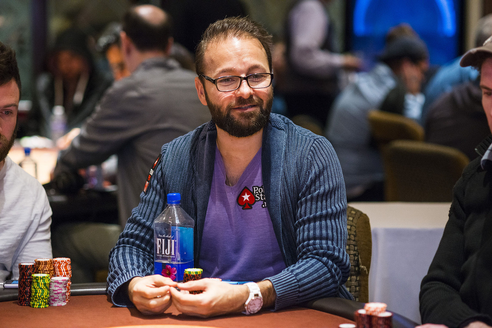 Daniel Negreanu Finally Bags Chips After Six WPT Five Diamond World Poker Classic Main Event Buy-Ins