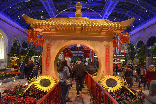 Chinese New Year 2017 Bellagio Gardens