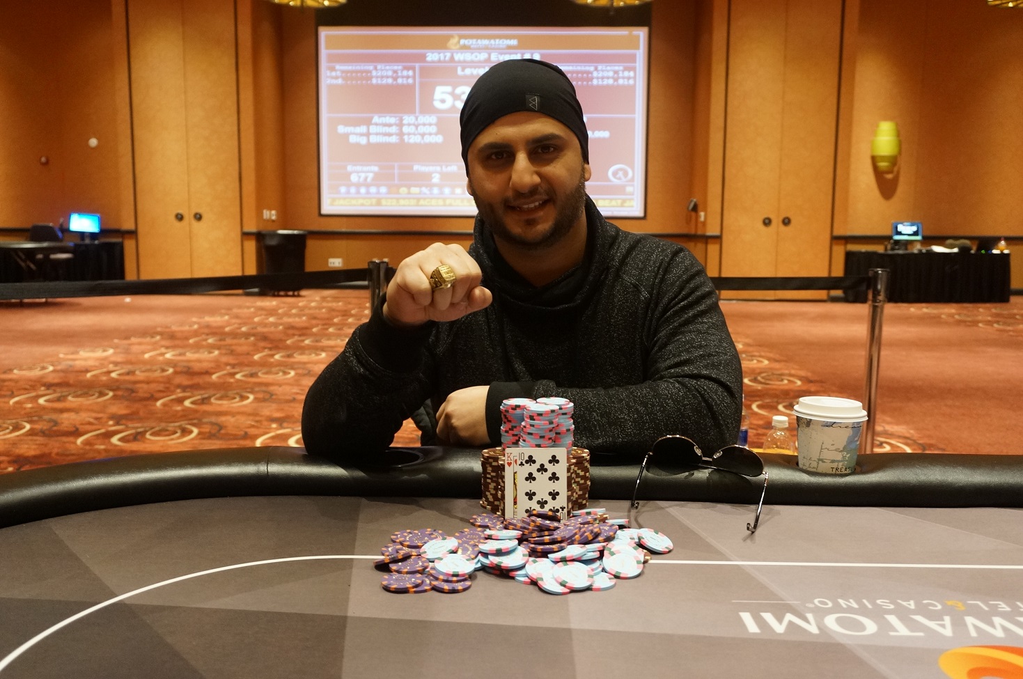 Alex Aqel Wins Second Major Title in Four Months at Milwaukee’s Potawatomi Casino