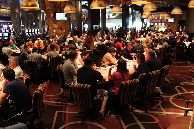 Aria poker room Nevada 2016 revenues