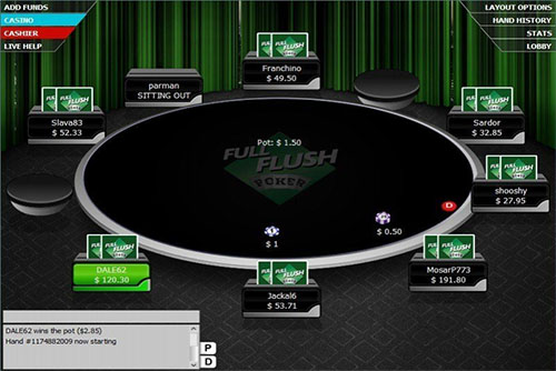  Full Flush Poker