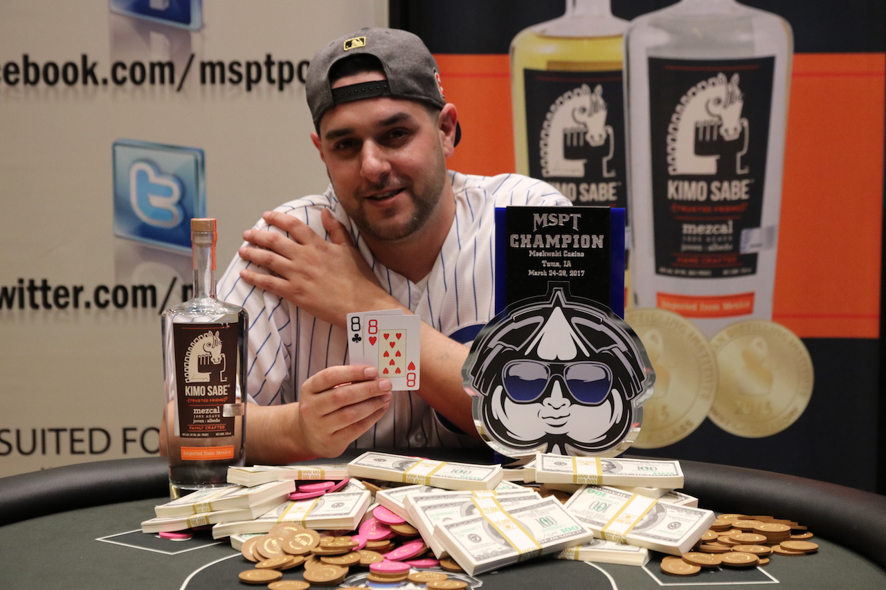 Jason Ramos Wins Mid-States Poker Tour’s Historic 100th Main Event for $108,120