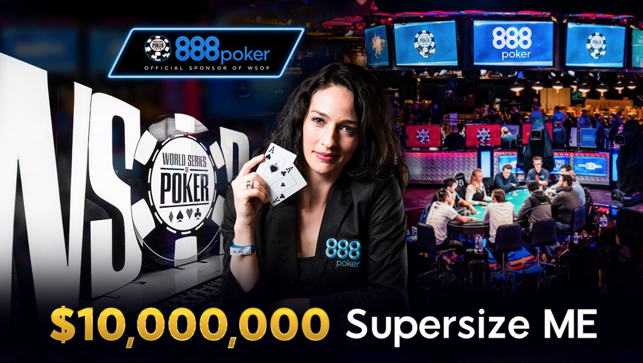 888poker Offers WSOP Main Event Qualifiers Eight-Figure Prize in “Supersize ME” Promotion
