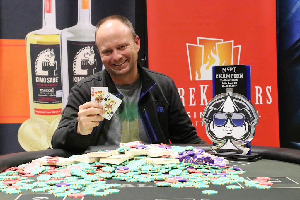 MSPT FireKeepers Largest Tournament in Michigan History; Mike Shanahan Tops 1,066-Entry Field to Win $216,829