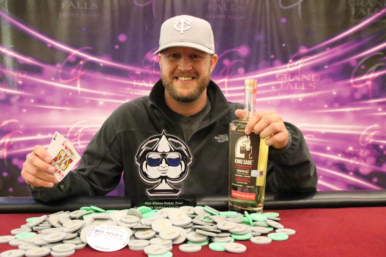 Travis Gant Upsets Jason Bender to Take Down MSPT Grand Falls Casino Regional