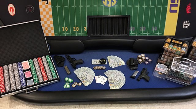 Poker raid in Tennessee