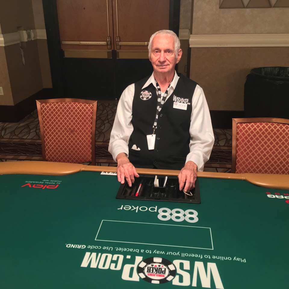 Alex Christoff, 42 years dealing WSOP