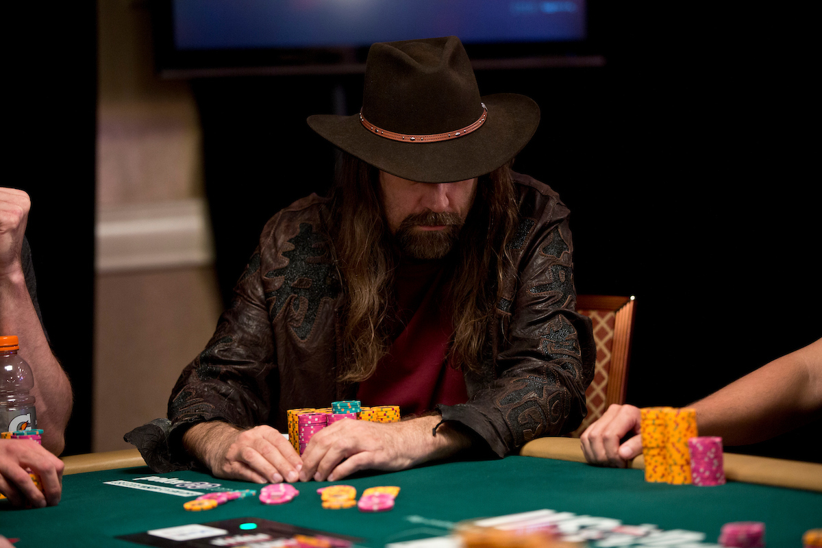 Chris Ferguson, playing in Event #51, $10,000 Pot-Limit Omaha Hi-Lo 8 or Better Championship