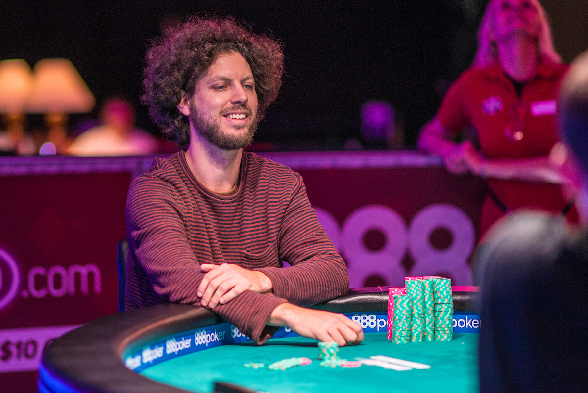 Chris Vitch en route to victory at the WSOP