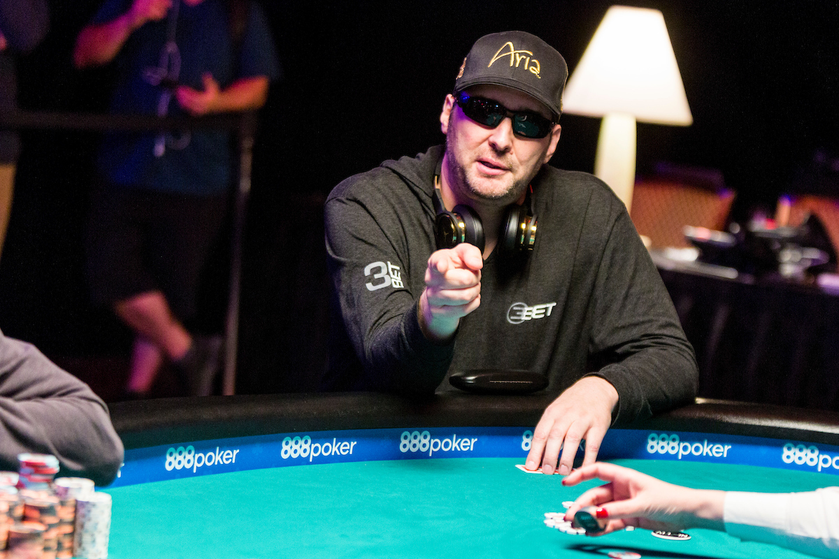 Phil Hellmuth playing One Drop High Roller