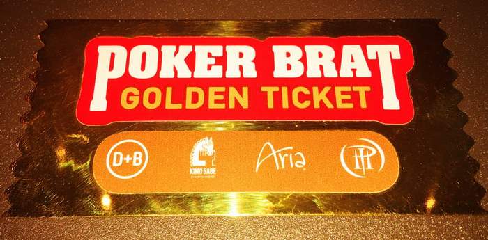 Poker Brat Golden Ticket promo