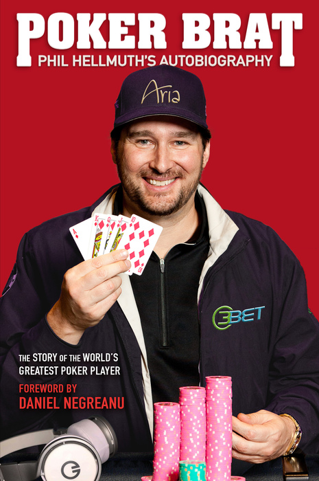 Poker Brat book cover Phil Hellmuth