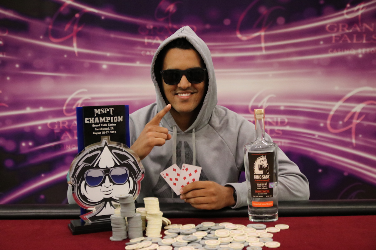 Ahmed Taleb Wins MSPT Grand Falls After Literal Last-Minute Registration