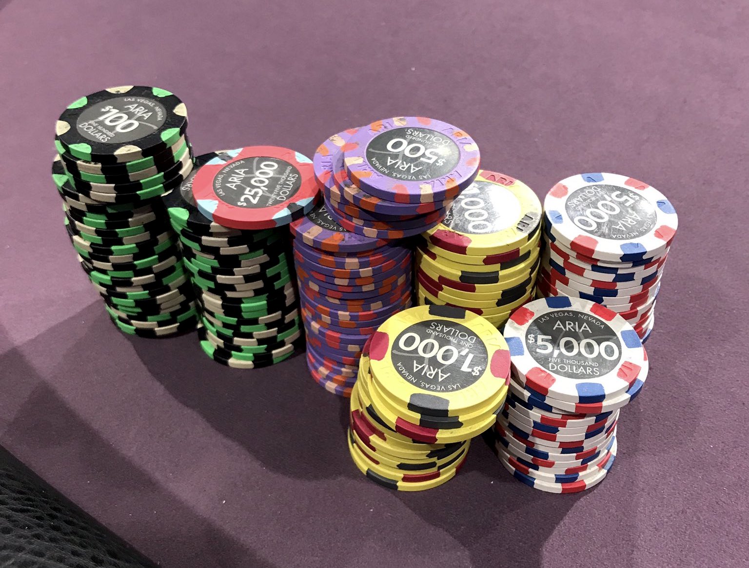 Negreanu's starting stack for Poker After Dark
