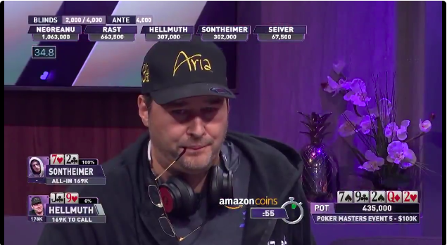 Big Names with Big Stacks: Rast Leads $100K Poker Masters, Negreanu Still Alive in Purple Jacket Quest