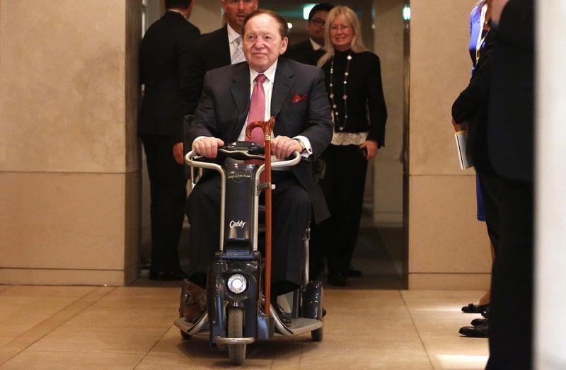 Sheldon Adelson ready to help