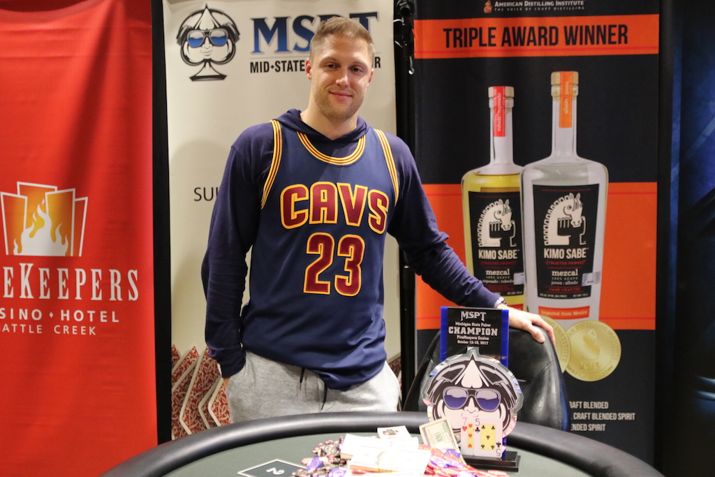 Chris Meyers Wins Largest Poker Tournament in Michigan History to Grab Lead in MSPT POY Race