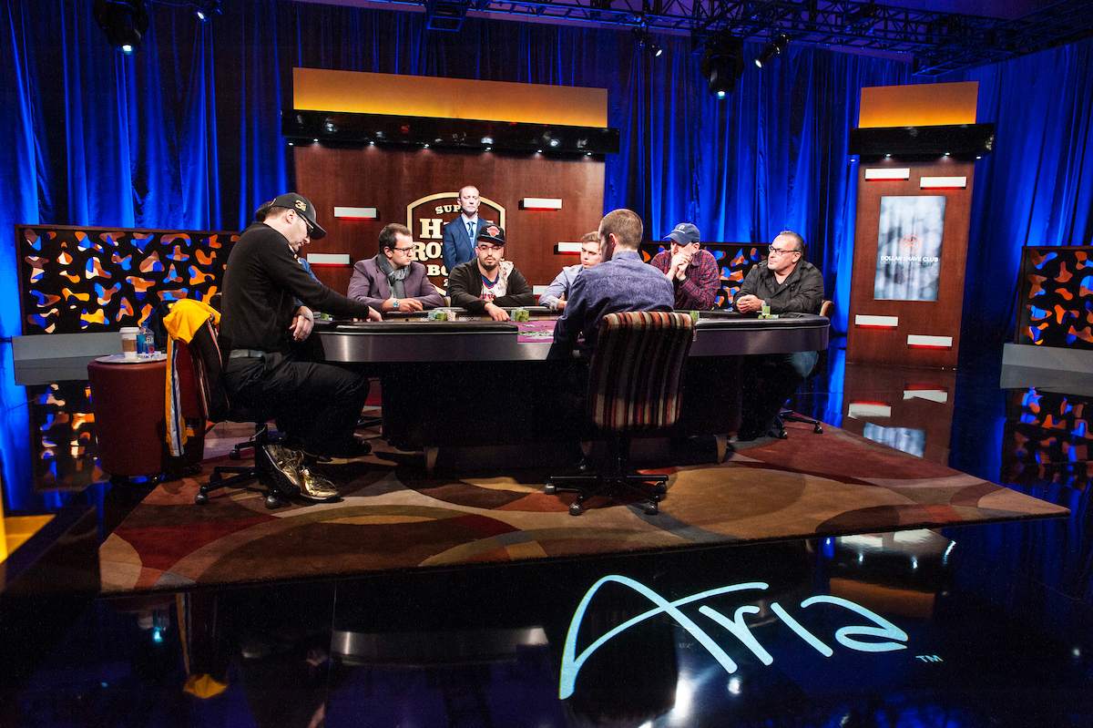 PokerGO coverage from the Aria poker room