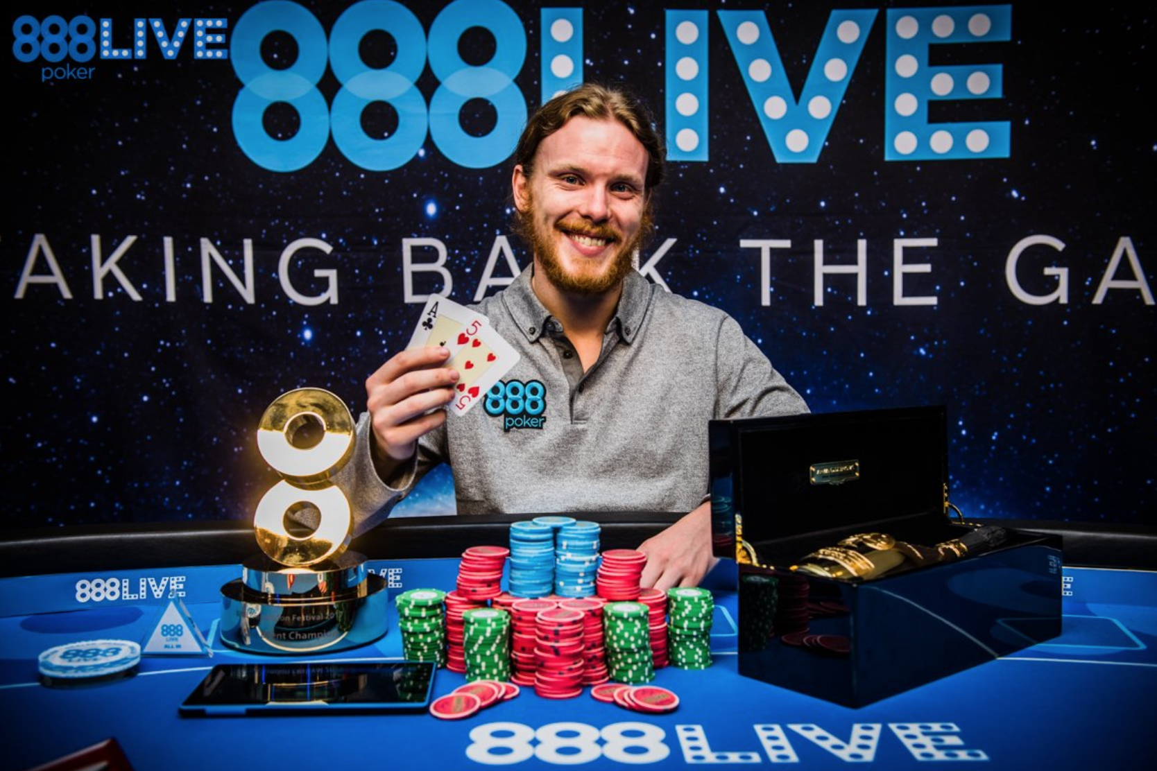 Player to Watch: Tom Hall Books Third Win in 11 Months, Taking Down 888Live London Main Event for $104K
