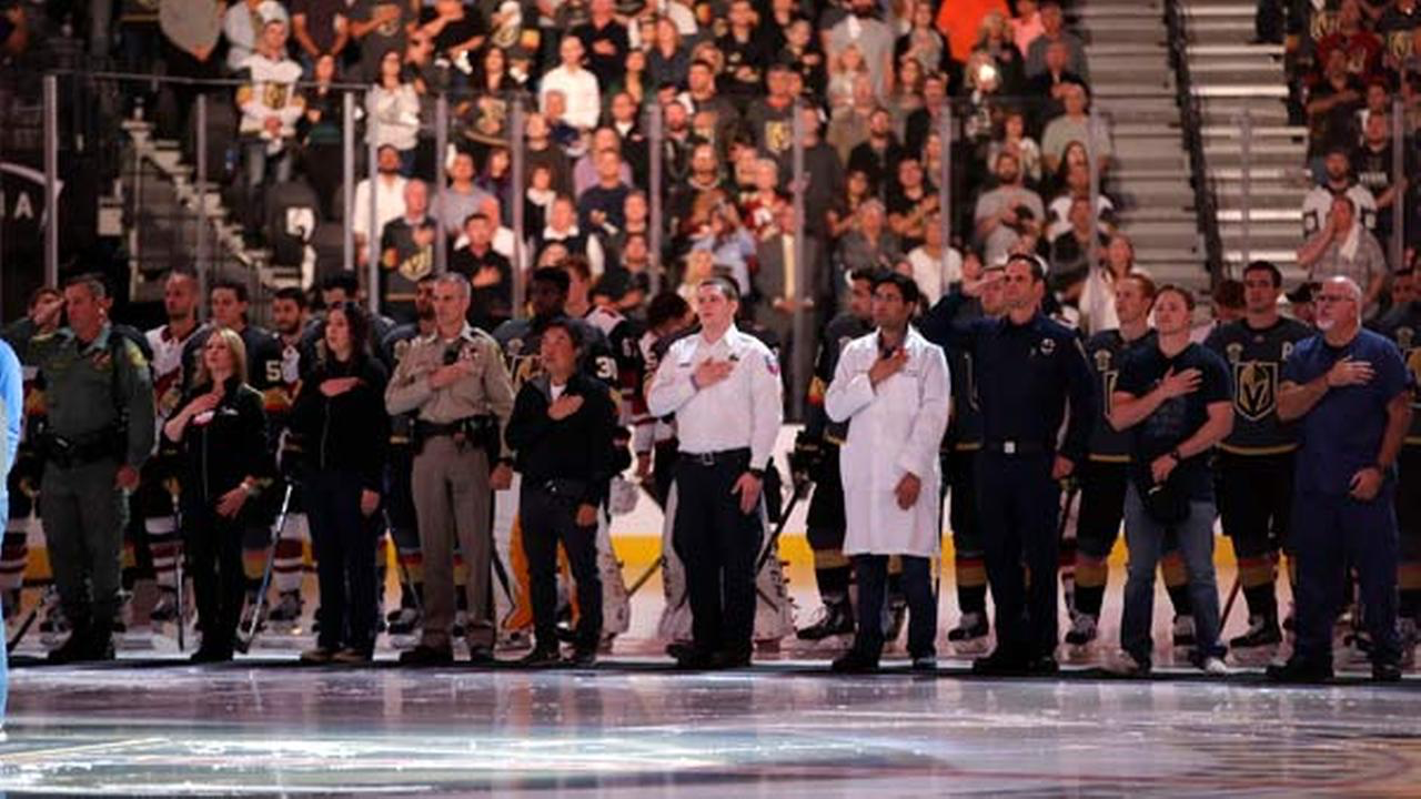 Undefeated: 3-0 Vegas Golden Knights Honor Shooting Victims in Home Opener
