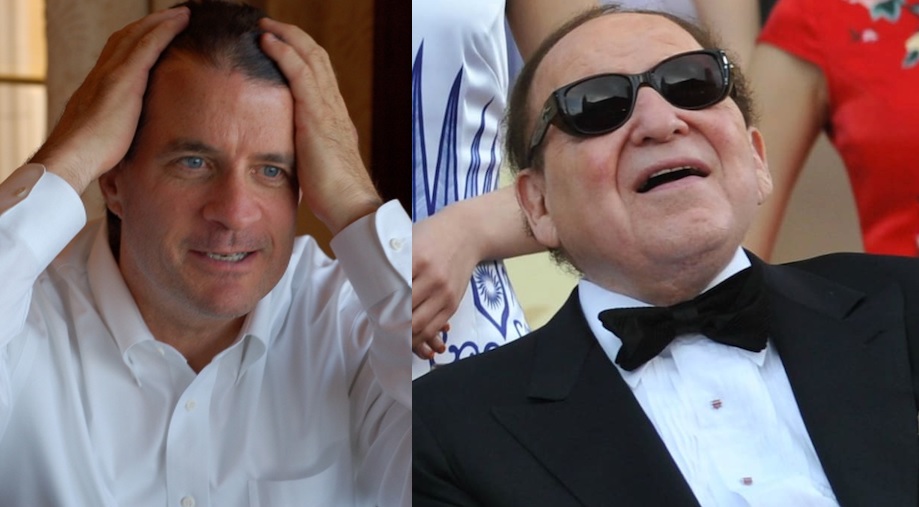 Andy Beal and Sheldon Adelson