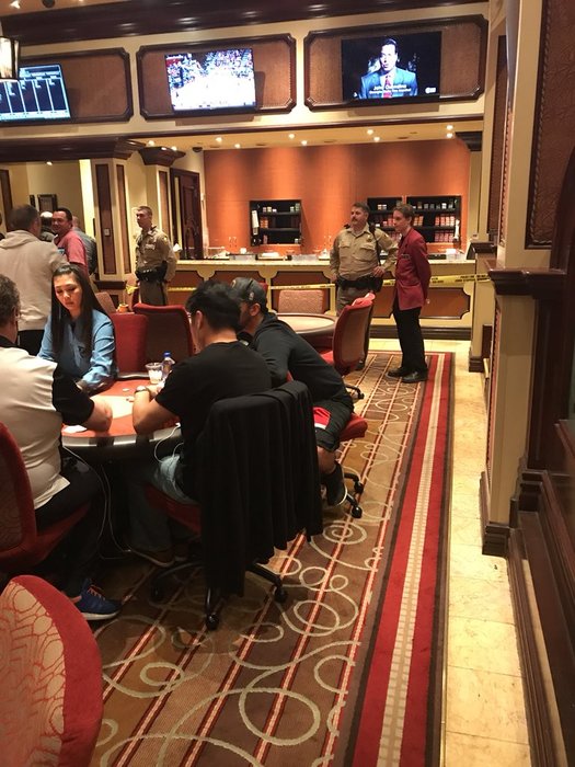 Bellagio poker room armed robbery