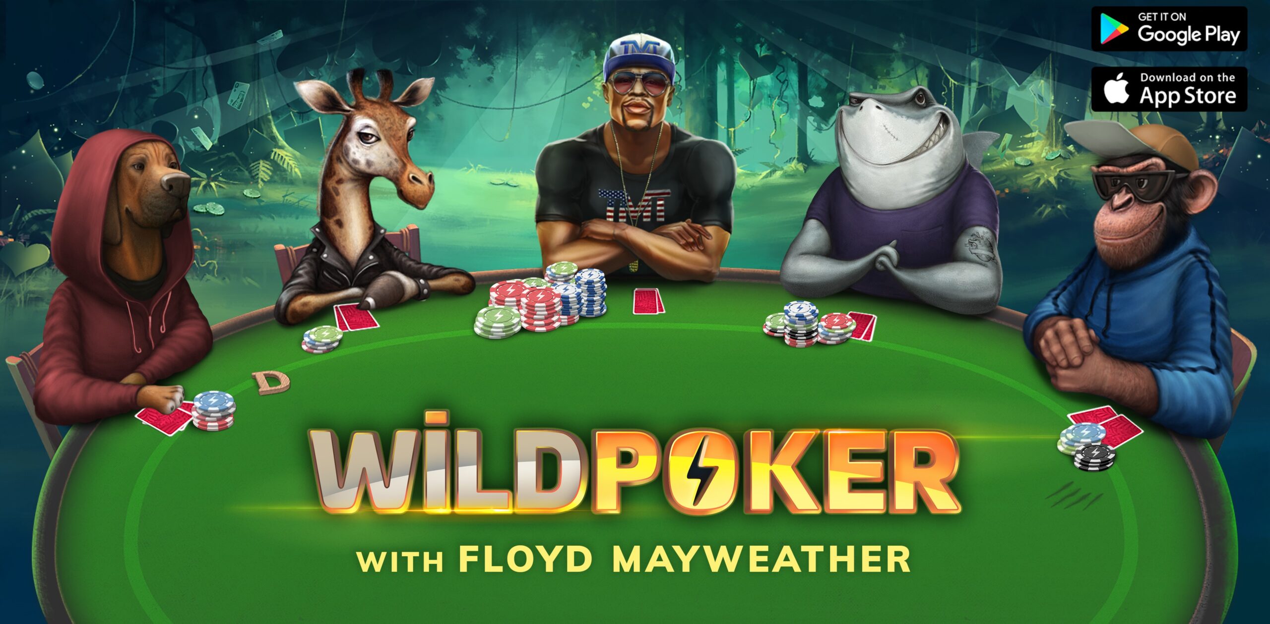 Floyd Mayweather Throws His Weight Behind ‘Wild Poker’ Social Media App
