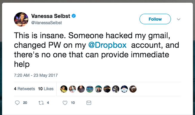 Vanessa Selbst on Twitter