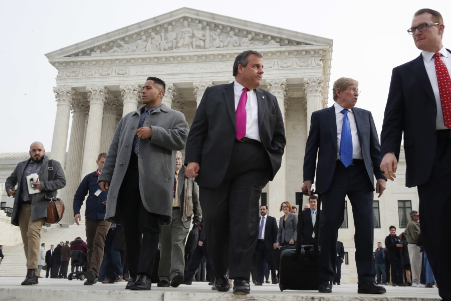 Chris Christie at the US Supreme Court