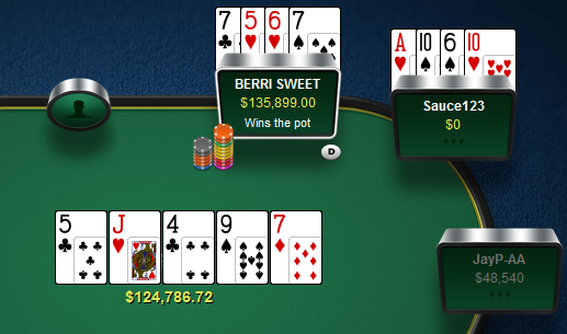 BERRI SWEET online poker