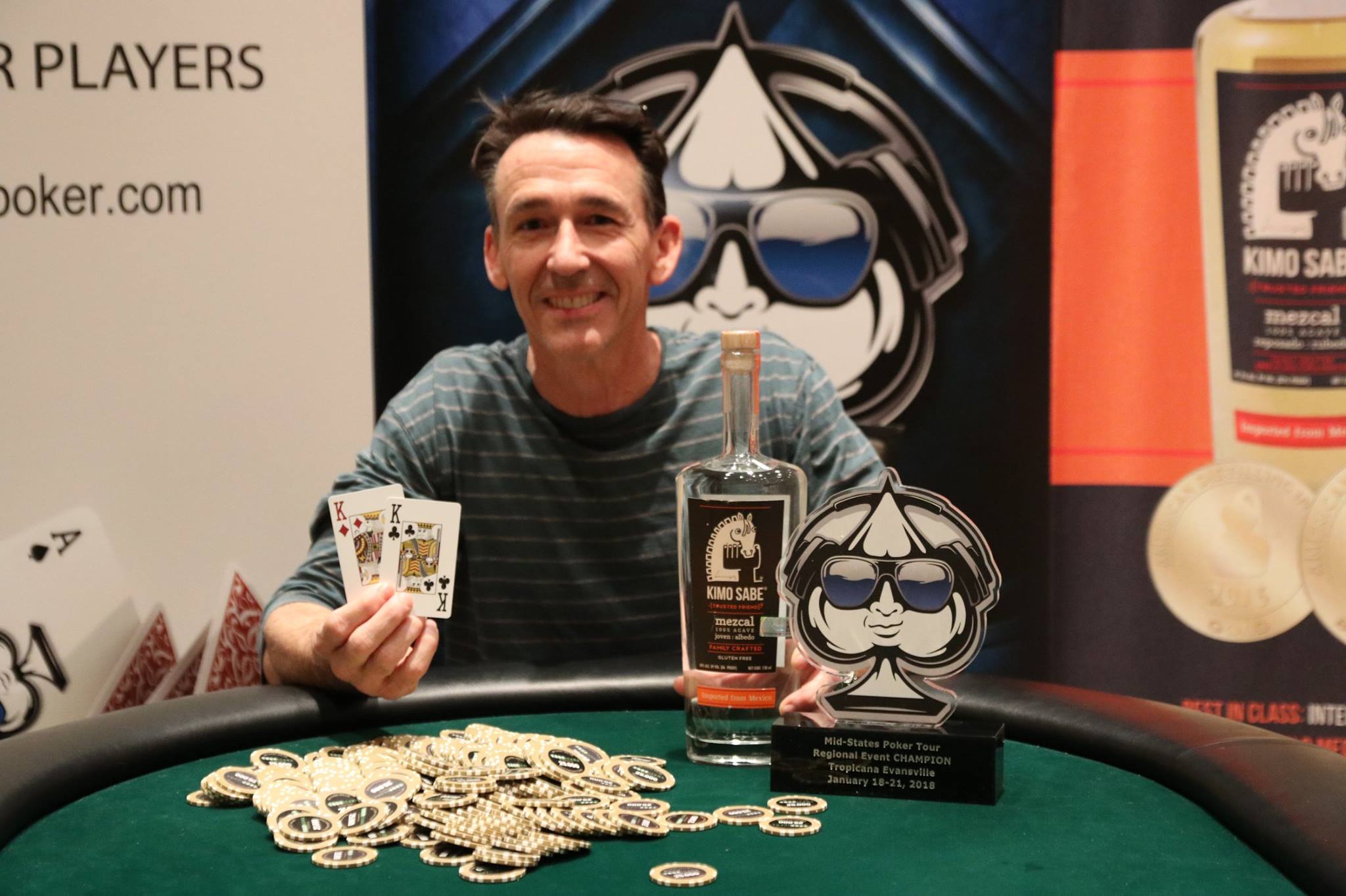 Craig Smith Wins MSPT Season Opener at New and Improved Tropicana Evansville Casino