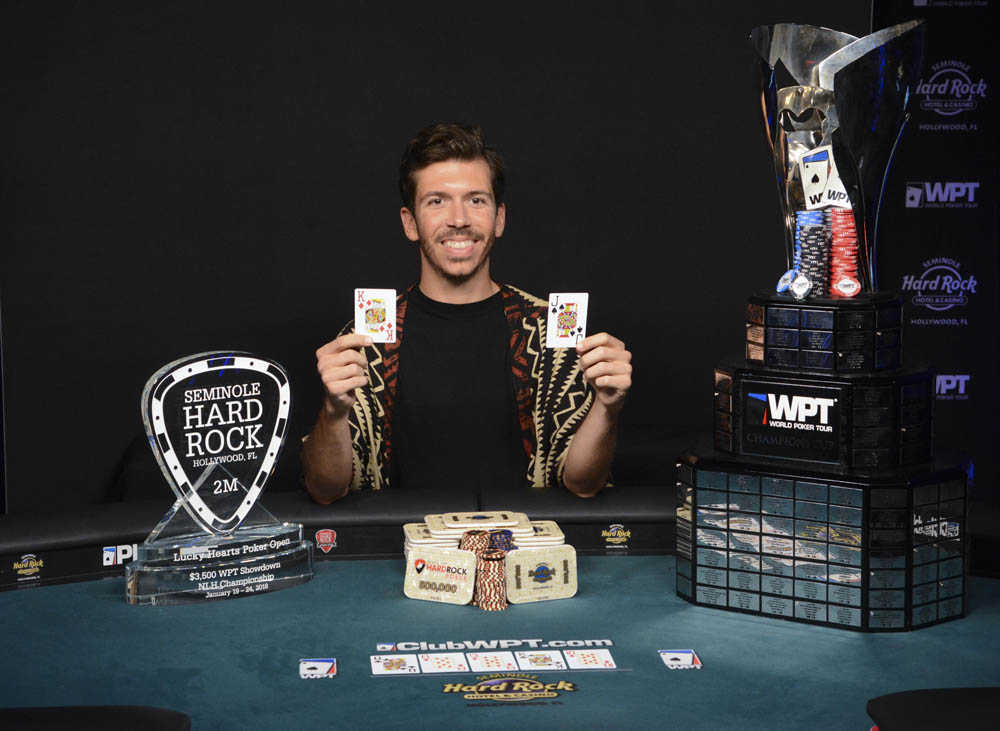 Florida Tourney Grinder Darryll Fish Wins First WPT Title, $512K at Lucky Hearts Poker Open